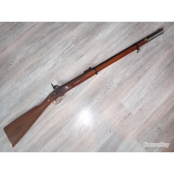Fusil PEDERSOLI Enfield 2 Bandes Pat 1858 � Percussion Calibre 577 poudre noire