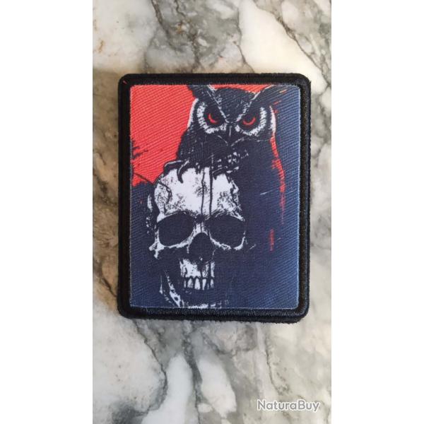Patch tactique (syst�me velcro ) crane / rapace ( livraison gratuite par lettre )