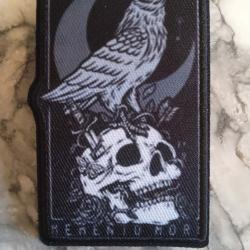 Patch tactique (syst&egrave;me velcro ) crane / oiseau ( livraison gratuite par lettre )