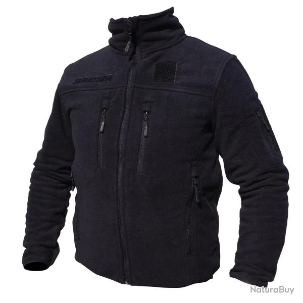 Blouson Polaire Fitte 390g m� Noir
