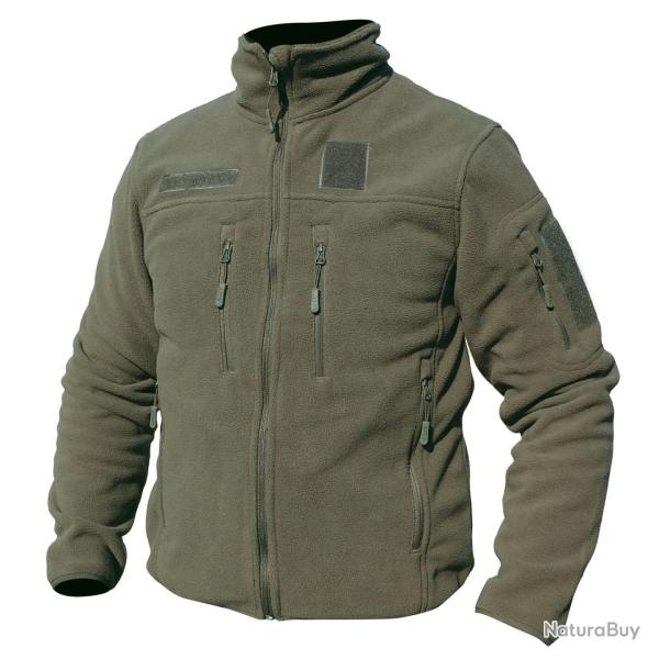 Blouson Polaire Fitte - 390g/m� - Vert 2XL