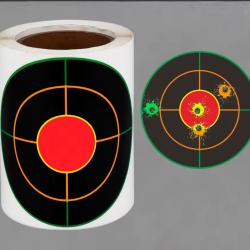 Nouvelles cibles r&eacute;active multicolores 3 Rouleau 300 cibles promo limit&eacute;e ! Tireur sportif &agrave; saisir