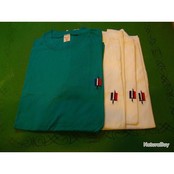 LOT DE TEE SHIRT BRODES ARMEE DE TERRE