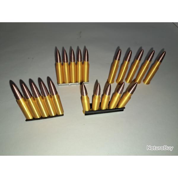 Balles factices de manipulation tout calibre