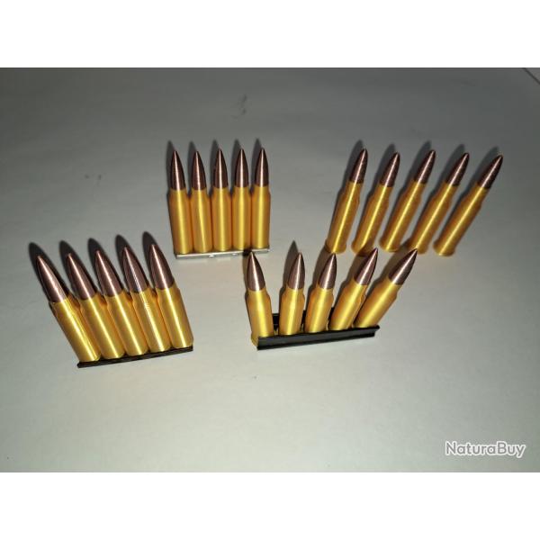 Balles factices de manipulation tout calibre