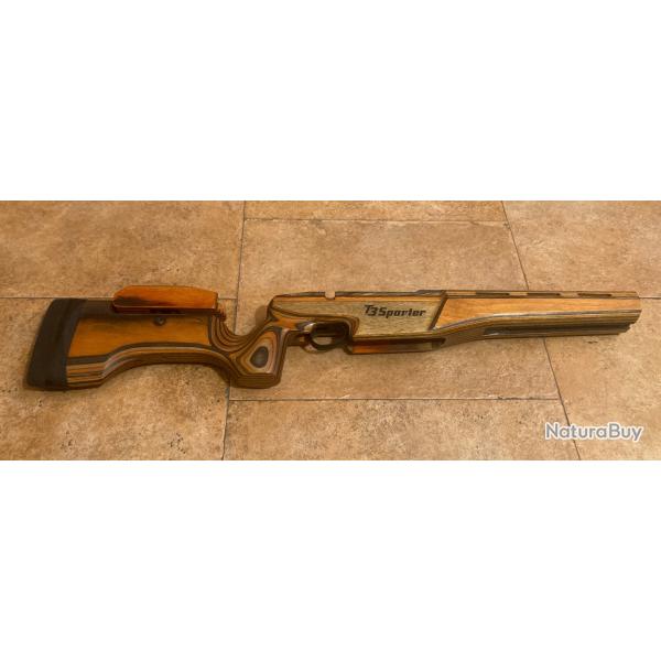 Crosse original Tikka T3 Sporter en bois lamell�-coll� huil�