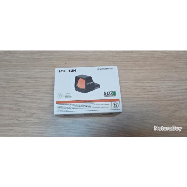 VISEUR HOLOSUN REFLEX ELITE GREEN DOT 507 COMP
