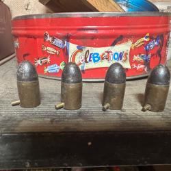 Balles 12 mm &agrave; broches (11,72x25,43)