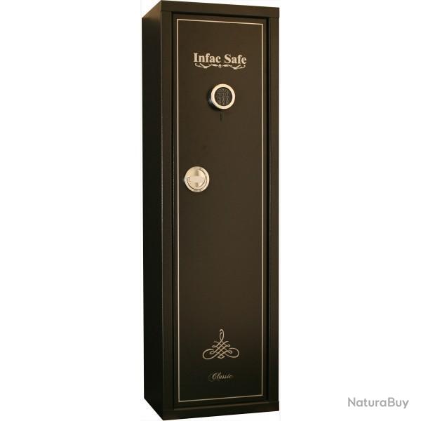 Coffre fort Classic 8 armes + 8 armes avec lunette + option serrure &eacute;lectronique NL