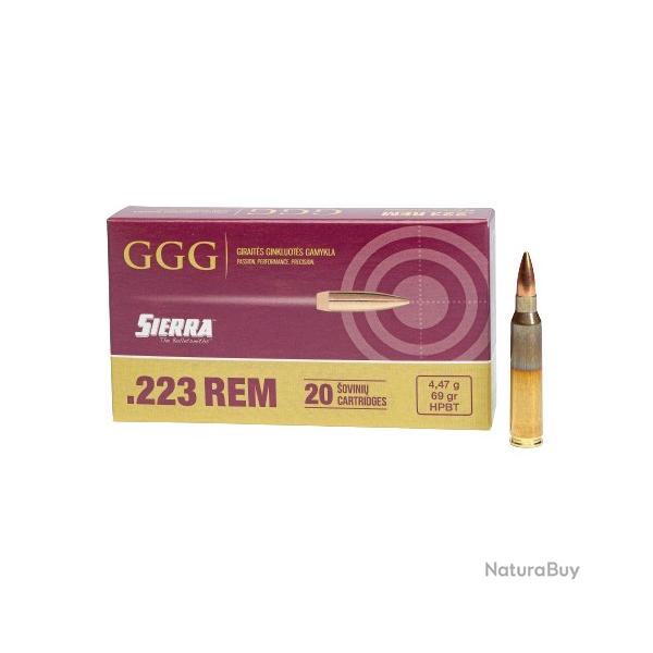 GGG cal.223 Rem HPBT 69 GR Nosler / 100