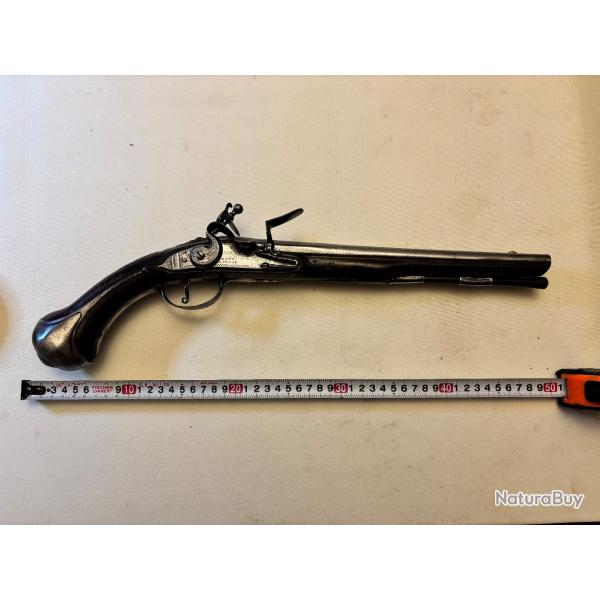 Pistolet � silex 18e