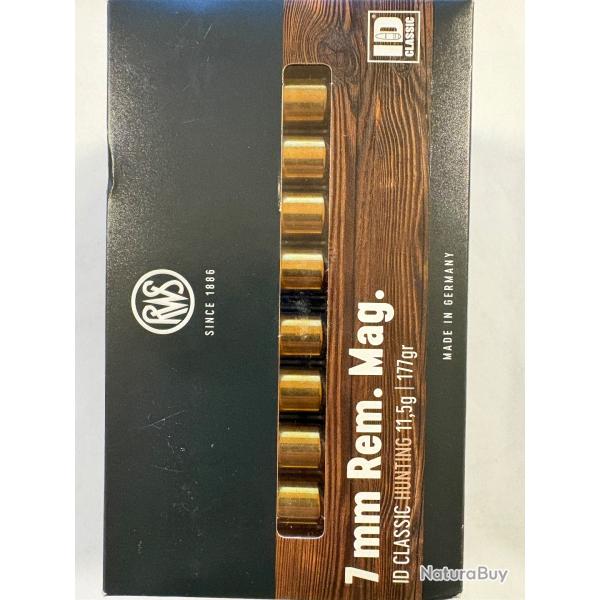munition RWS  ID classic calibre 7 rem