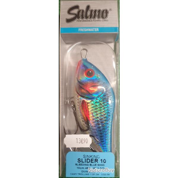 Salmo Slider 10cm 46g Bleeding Blue Shad