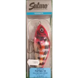 Salmo Fasto 10cm 52g Holo Red Head Striper