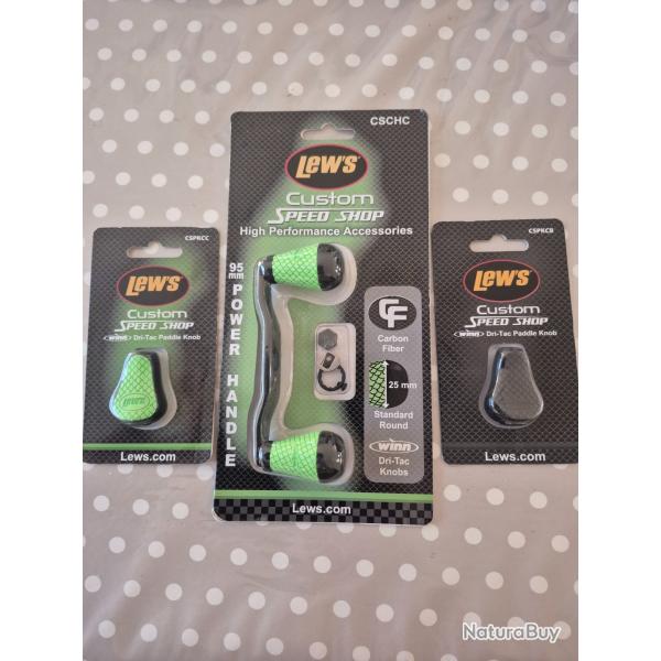 Manivelles casting en carbone et 2 poign�e