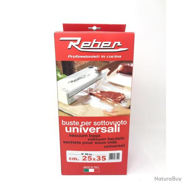 SACHETS GAUFRES MISE SOUS VIDE 25X35 X50 - REBER