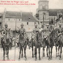CPA - la Guerre dans les Vosges 1914-1915 Saint Di&eacute; pendant l'occupation allemande les dragon N&deg;4486