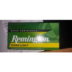 Boite munitions 6 mm Remington/.244 Rem Core-Lokt pcp 100 grains