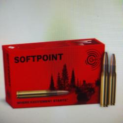 Boite de 20 munitions geco softpoint 30-06 170grs 11gr
