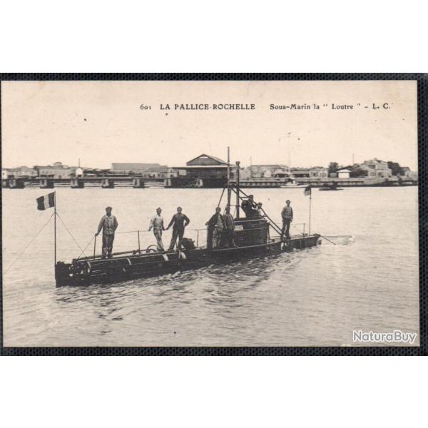 CPA - MARINE DE GUERRE  - SOUS - MARIN " Loutre"   N�4488