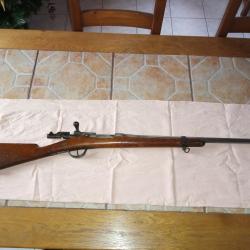 Fusil GRAS Mod 1868 S80 , modifi&eacute; calibre 24..