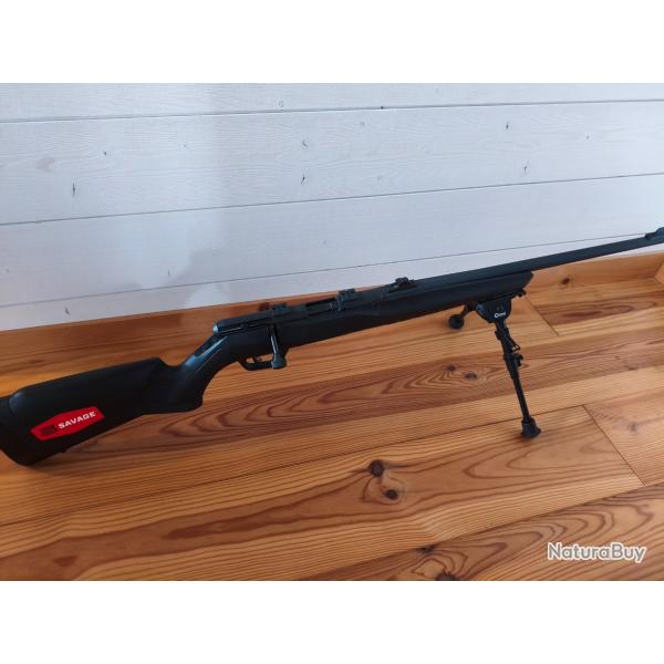 Savage BF 22 lr + bipied Caldwell + mod�rateur Nielsen