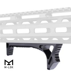 Handstop tactique incurv&eacute; en metal pour attache M-lok