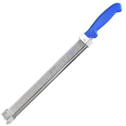 COUTEAU SAUMON AVEC GUIDE REGLABLE Manche polypropyl&egrave;ne Bleu