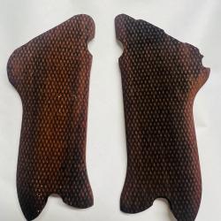 Plaquettes bois LUGER P08