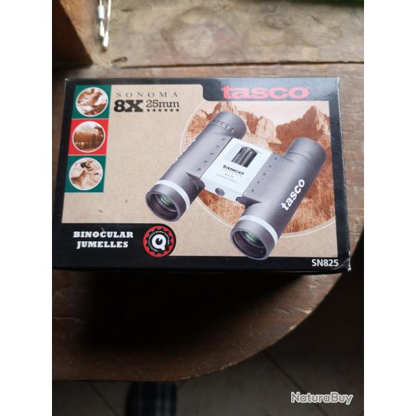 Jumelles tasco 8x25 prix 50 euros