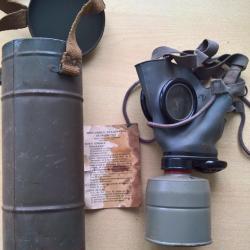 Masque &agrave; gaz Fran&ccedil;ais DP d&eacute;fense passive WW2