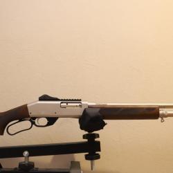 Fusil &agrave; levier sous-garde Hunt Group Arms L12-04 Beige ; 12/76 bille acier