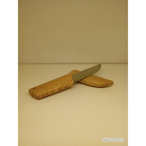 Couteau "KAGEKI"  manche et etui en bois