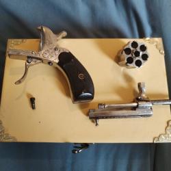 Magnifique revolver de poche style lefaucheux 7MM
