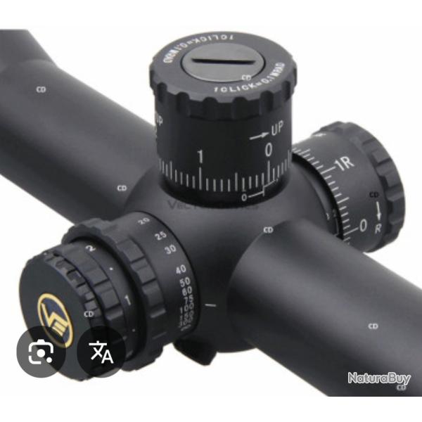 Lunette Vector Optics Taurus 6x24x50