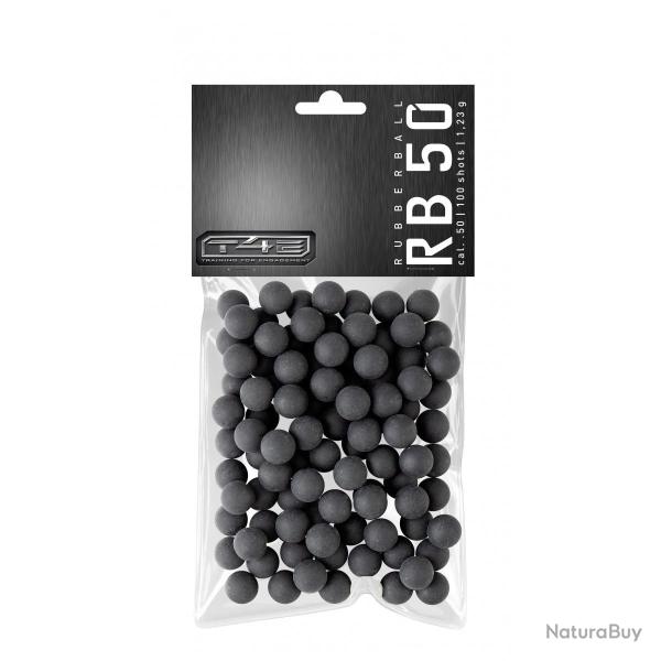 BILLES CAOUTCHOUC ENTRAINEMENT CAL 50 X100 - RB PRAC-SERIES