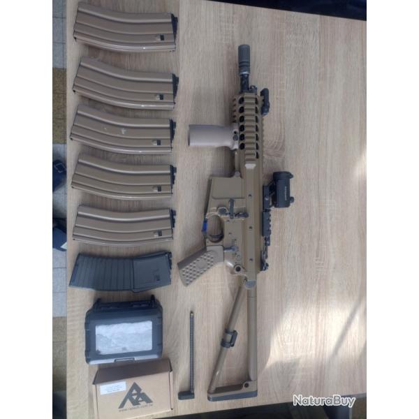 kac pdw We v2 +1 chargeur d'origine +5 chargeur + point rouge