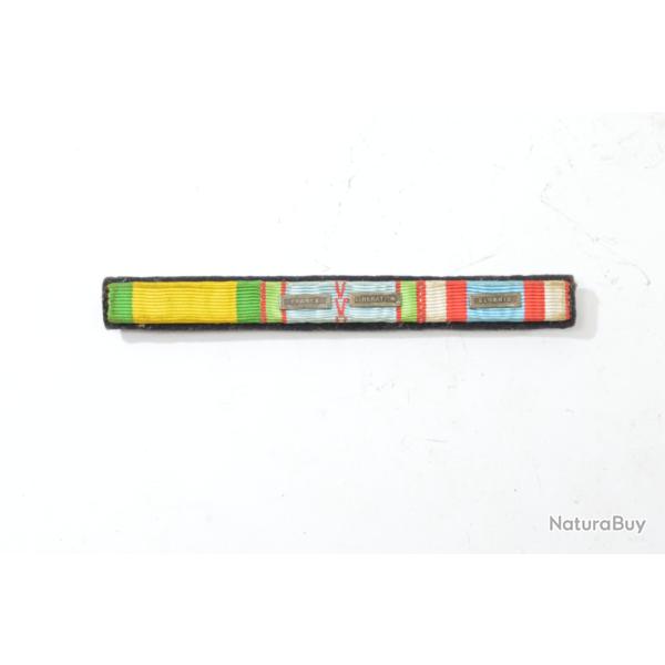 Barette de rappel de m�dailles Arm�e Fran�aise France Lib�ration Alg�rie