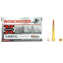 BALLES 7x64 POWER POINT 162 GRAINS