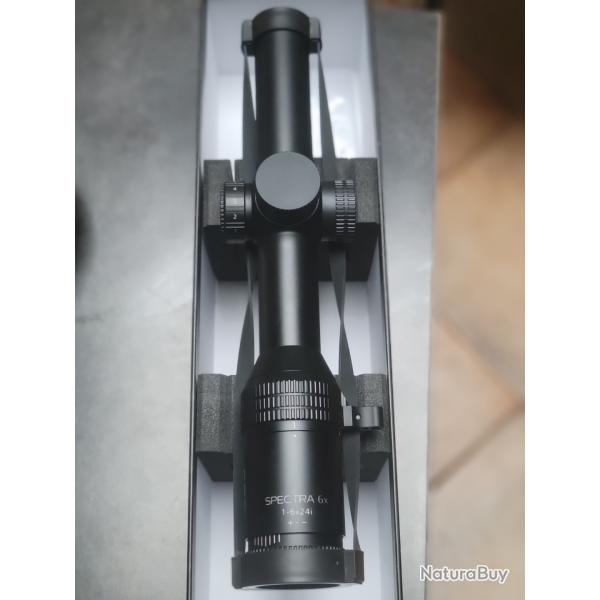 Lunette de battue GPO SPECTRA 1-6x24 G4i Fiber