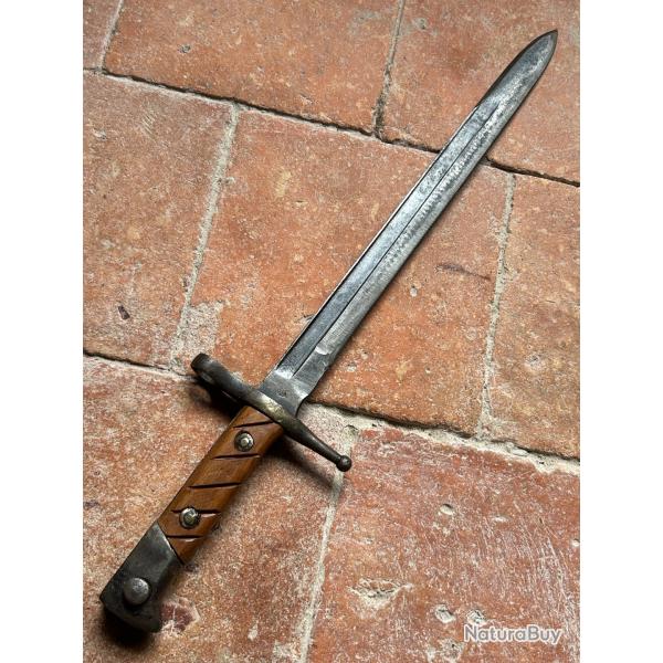 Ba�onnette italienne Carcano 1891 - WW1 (2)