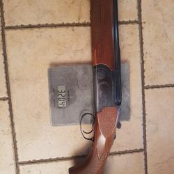 FUSIL SUPERPOSE BECASSIER CALIBRE 12 RAYE