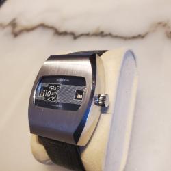 Montre &agrave; guichet Mirexal ( Suisse ) Automatique calibre Camy 25 jewels Swiss fonctionne parfaitement