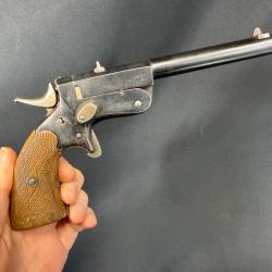 PISTOLET 1 COUP de fabrication allemande cal. 6mm flobert/22short
