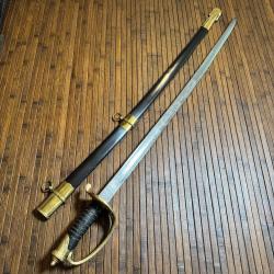 BELLE REPRODUCTION D'UN SABRE DE CAVALERIE U.S ARMY CONF&Eacute;D&Eacute;R&Eacute;E