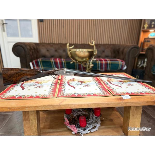 Fusil juxtapos� � platine calibre 20/70 manufacture d'armes de luxe C.Masquelier-liege