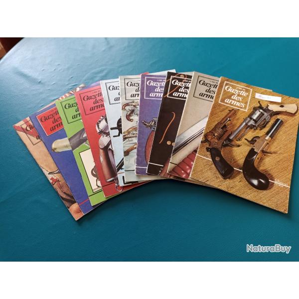 Revue gazettes des armes du n� 22 au 31