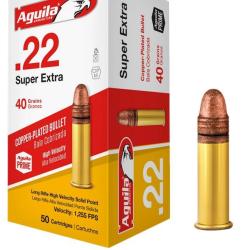 MUNITIONS AGUILA HV SP 22 LONG RIFLE 40GR /500
