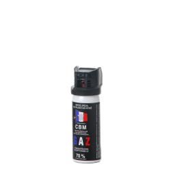 Bombe Gaz Defense CBM CS Capot Clapet 50Ml