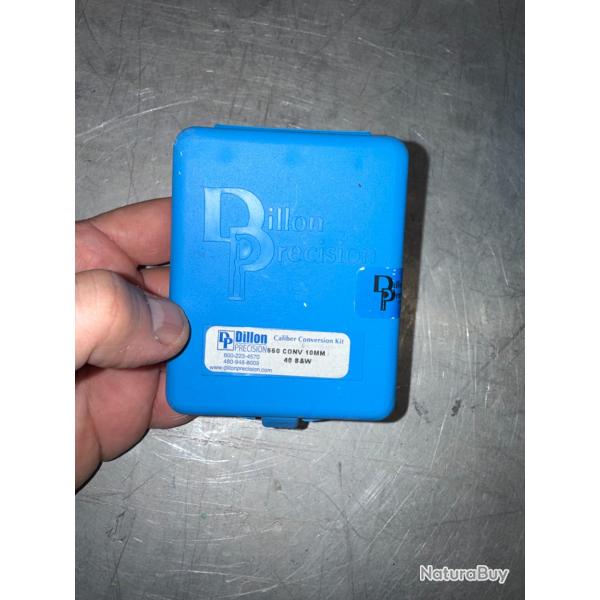 DILLON 550 CONVERSION POUR  RECHARGEMENT  CALIBRE 10mm/ 40 S&W   neuve scell�e